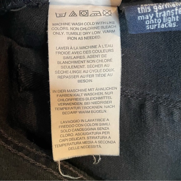 J CREW 8" stretchy toothpick jean in true black SZ/29 - Picture 8 of 9